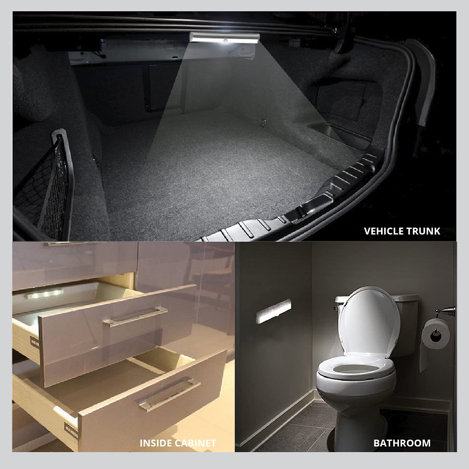 PeakPlus light for garage or shed with battery-powered brightness