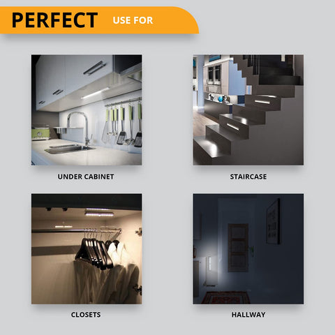 PeakPlus light by staircase for safety in the dark