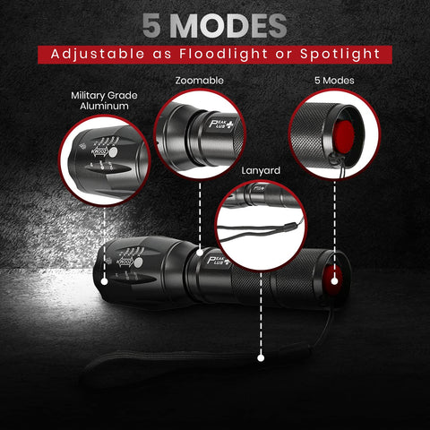PeakPlus LFX1000 zoom beam demonstrates adjustable focus for long-range or wide-area illumination.