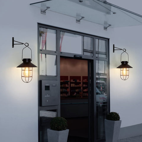 Pearlstar waterproof outdoor lantern withstands rain for porch and yard lighting.