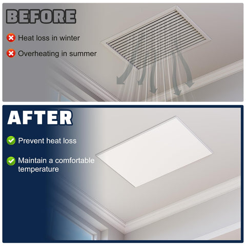 Pearwow covers offer wide compatibility for various attic vent sizes.