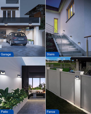 Peasur 140-LED outdoor lights deliver strong yard and step lighting.