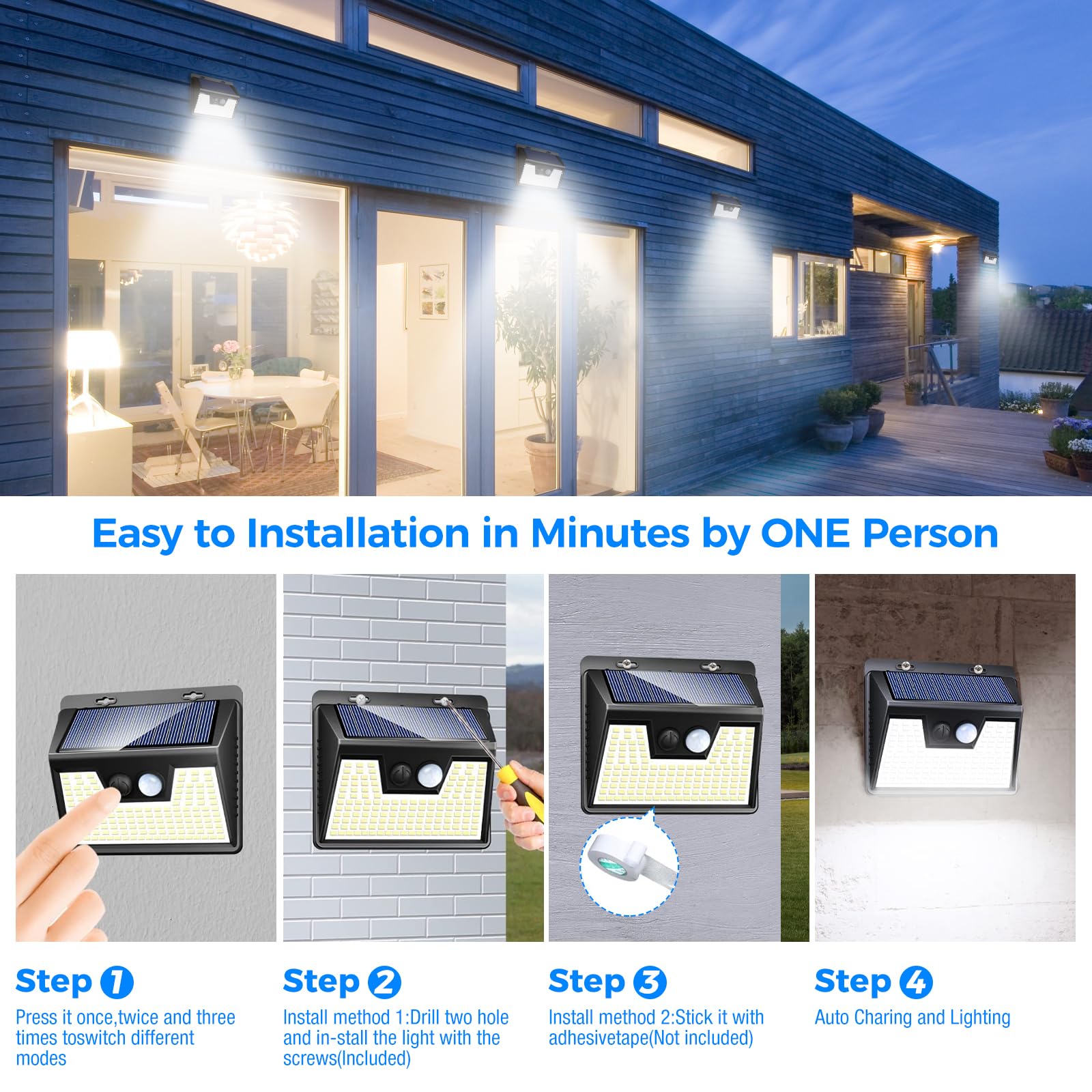 Peasur 18-piece set covers larger outdoor spaces cost-effectively.