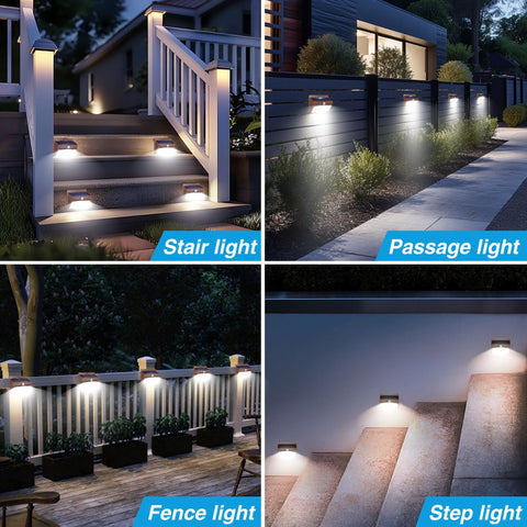 Peasur brown solar panel and light unit shown for easy installation