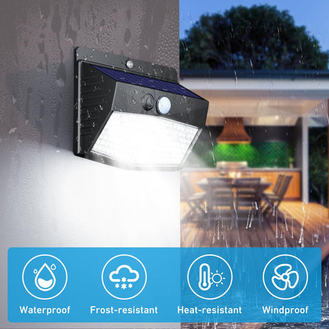 Peasur easy-install wall light with quick screw-in setup