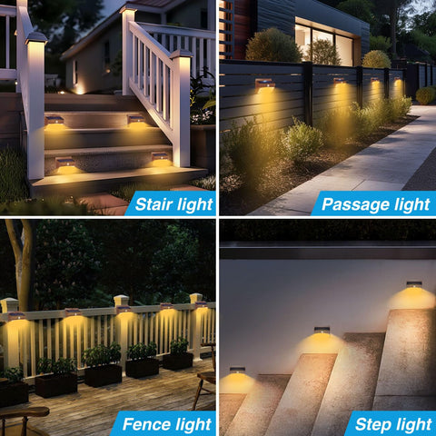 Peasur perfect for driveways and fences, providing practical outdoor visibility