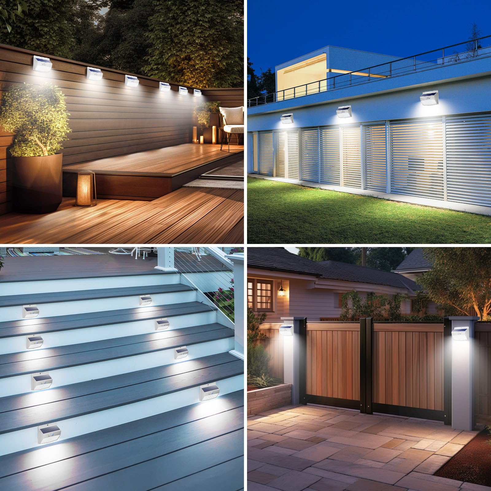 Peasur garden yard illumination lights path after dusk