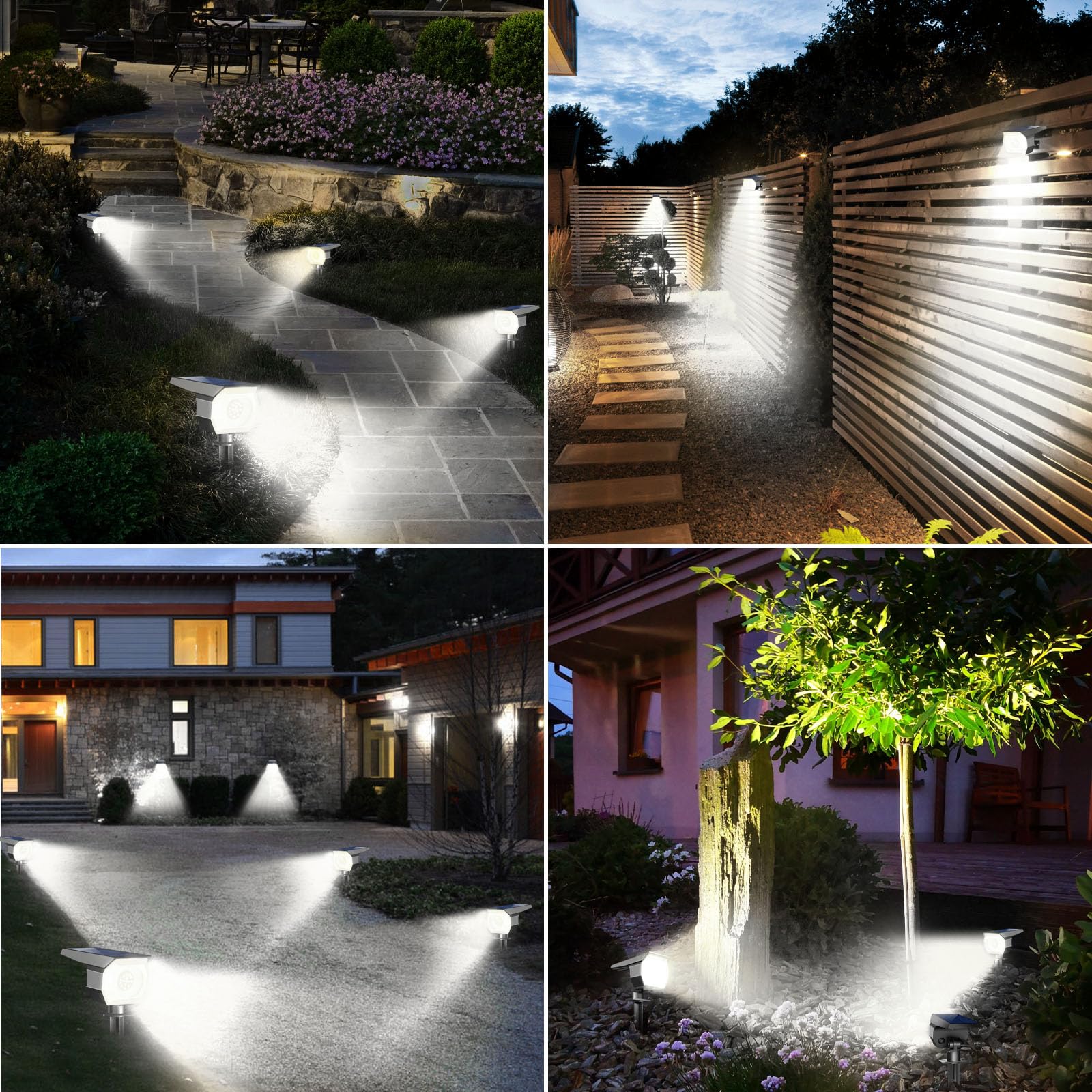 Peasur installation offers ground stake or wall mounting.