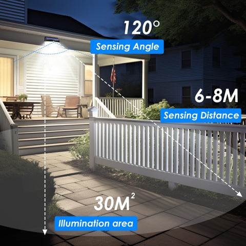 Peasur night illumination lights your garden path clearly.