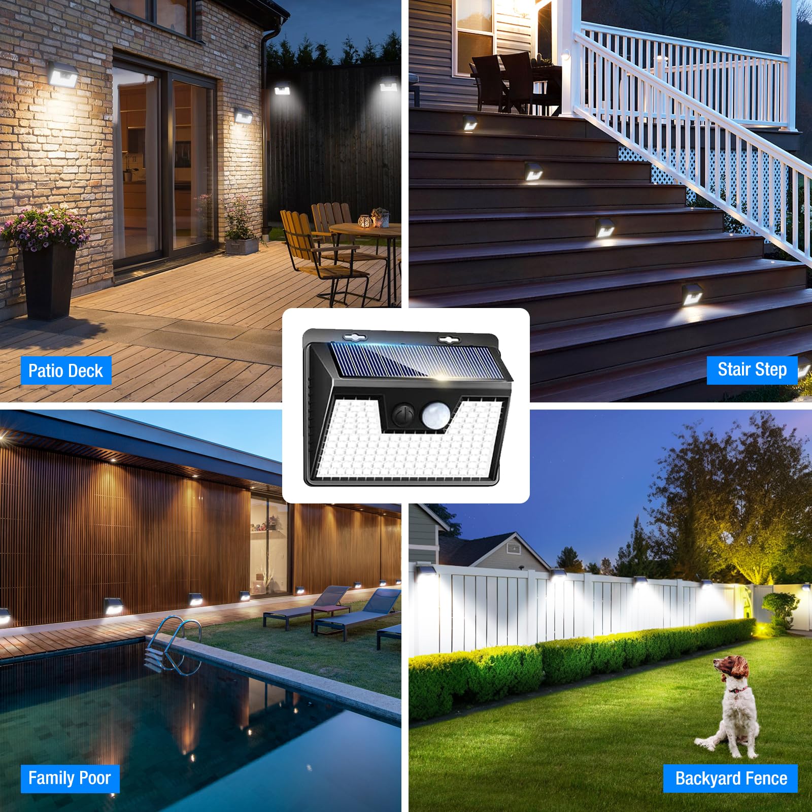 Peasur PIR night sensor triggers brightness when motion is detected.