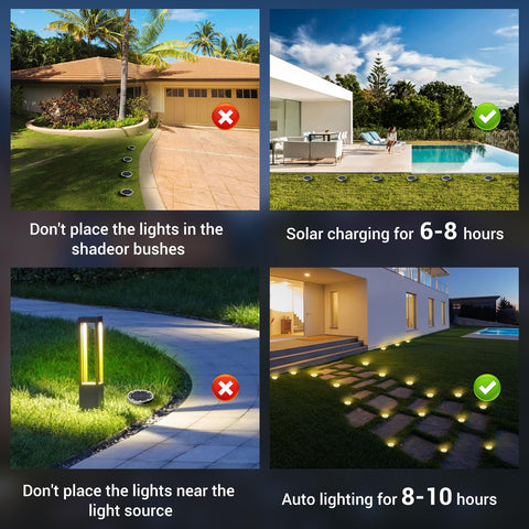 Peasur rustproof design keeps lights durable through seasons