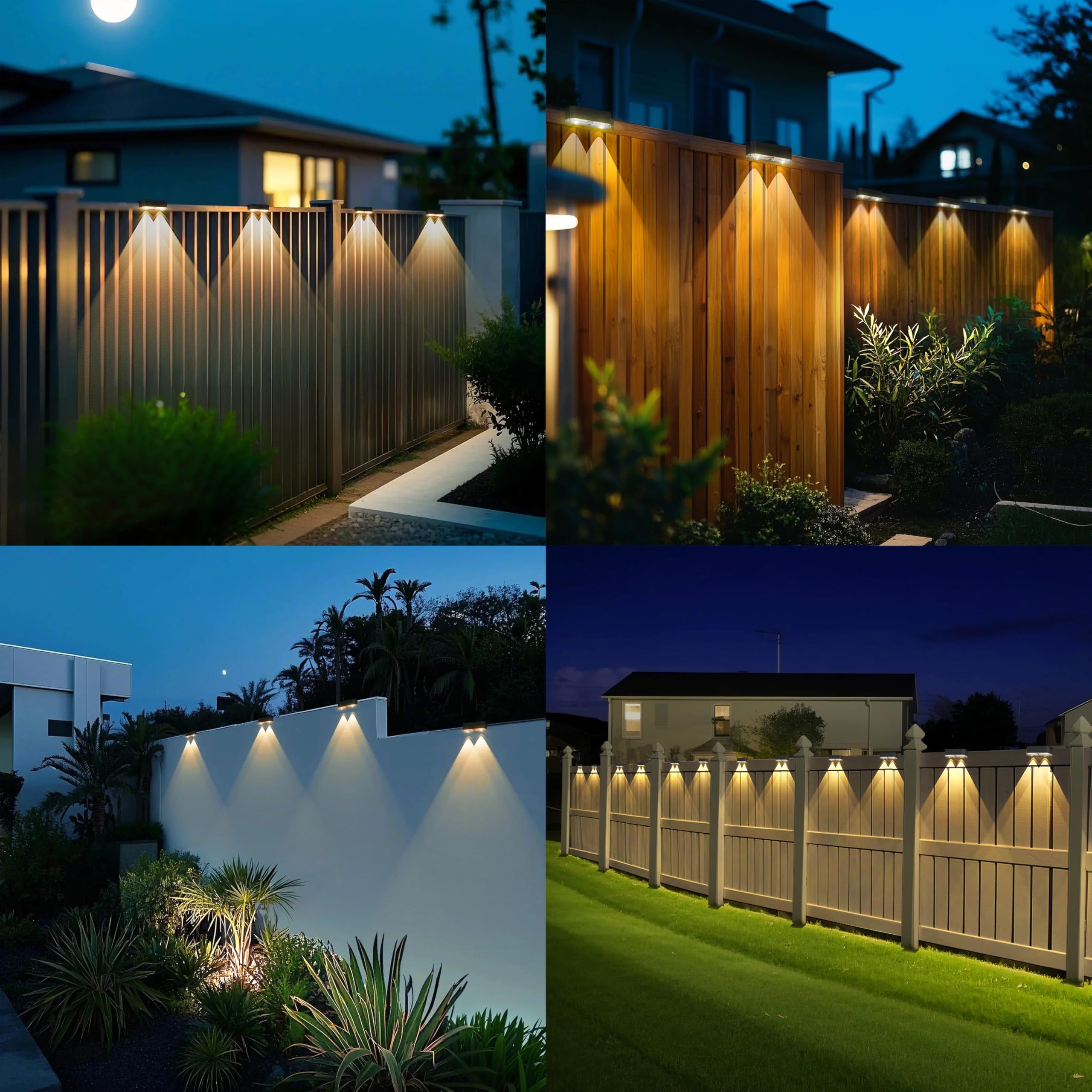 Peasur warm white 2700K glow for cozy outdoor ambiance.