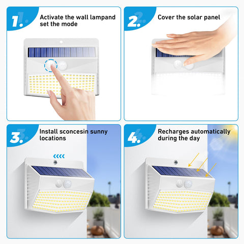 Peasur waterproof outdoor lighting enduring rain and sun exposure