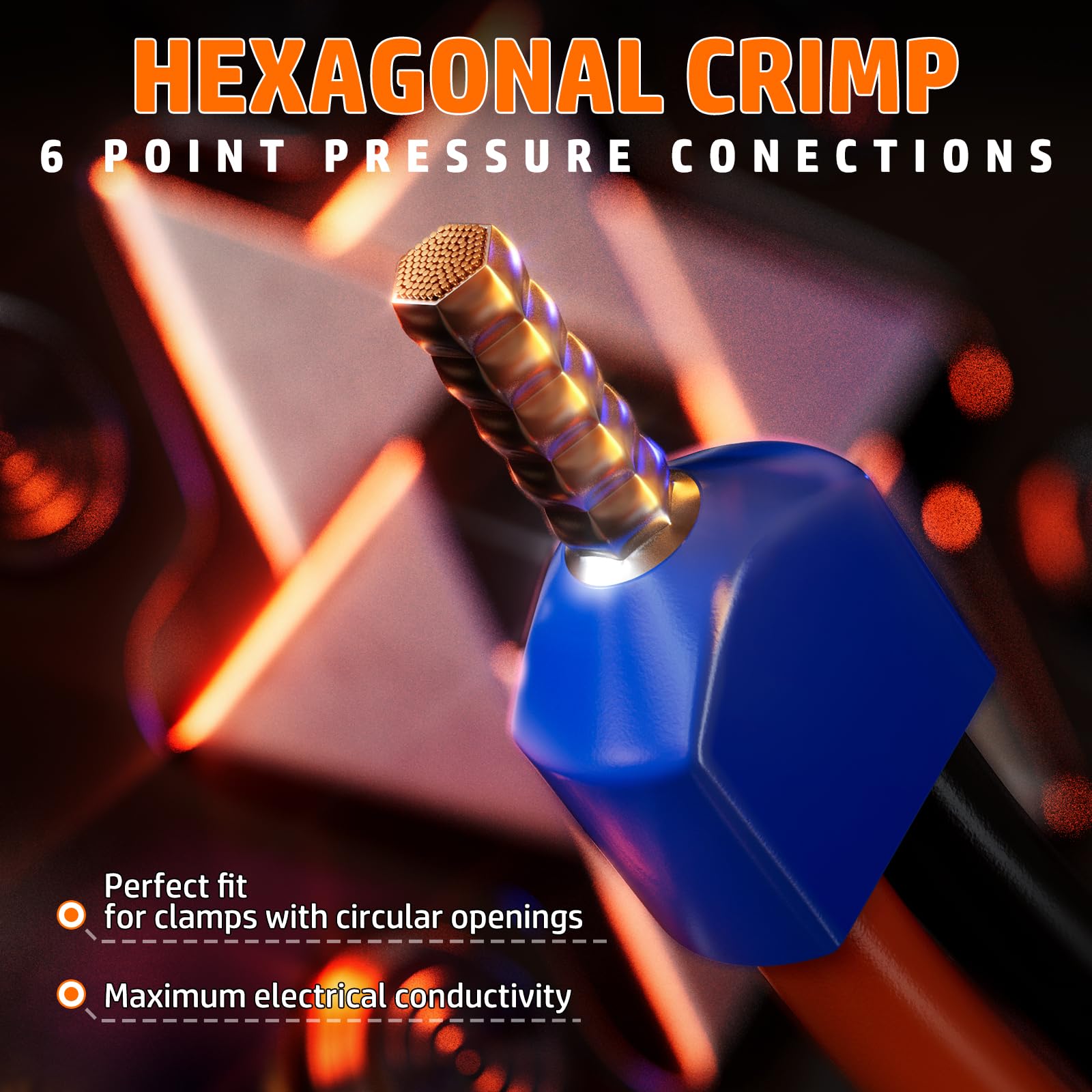 PEBA ferrule array with 730 pieces for versatile wiring projects.