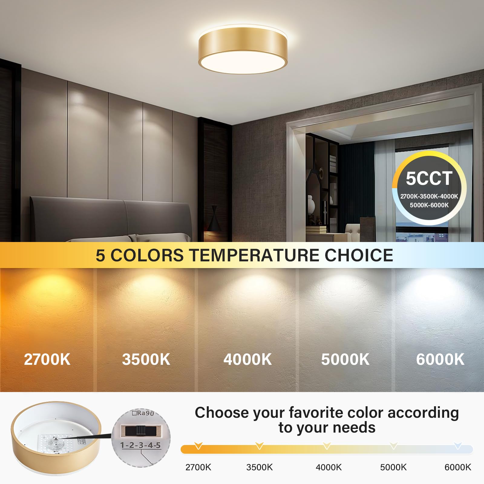 Peblto close-up of high CRI lighting reveals true colors
