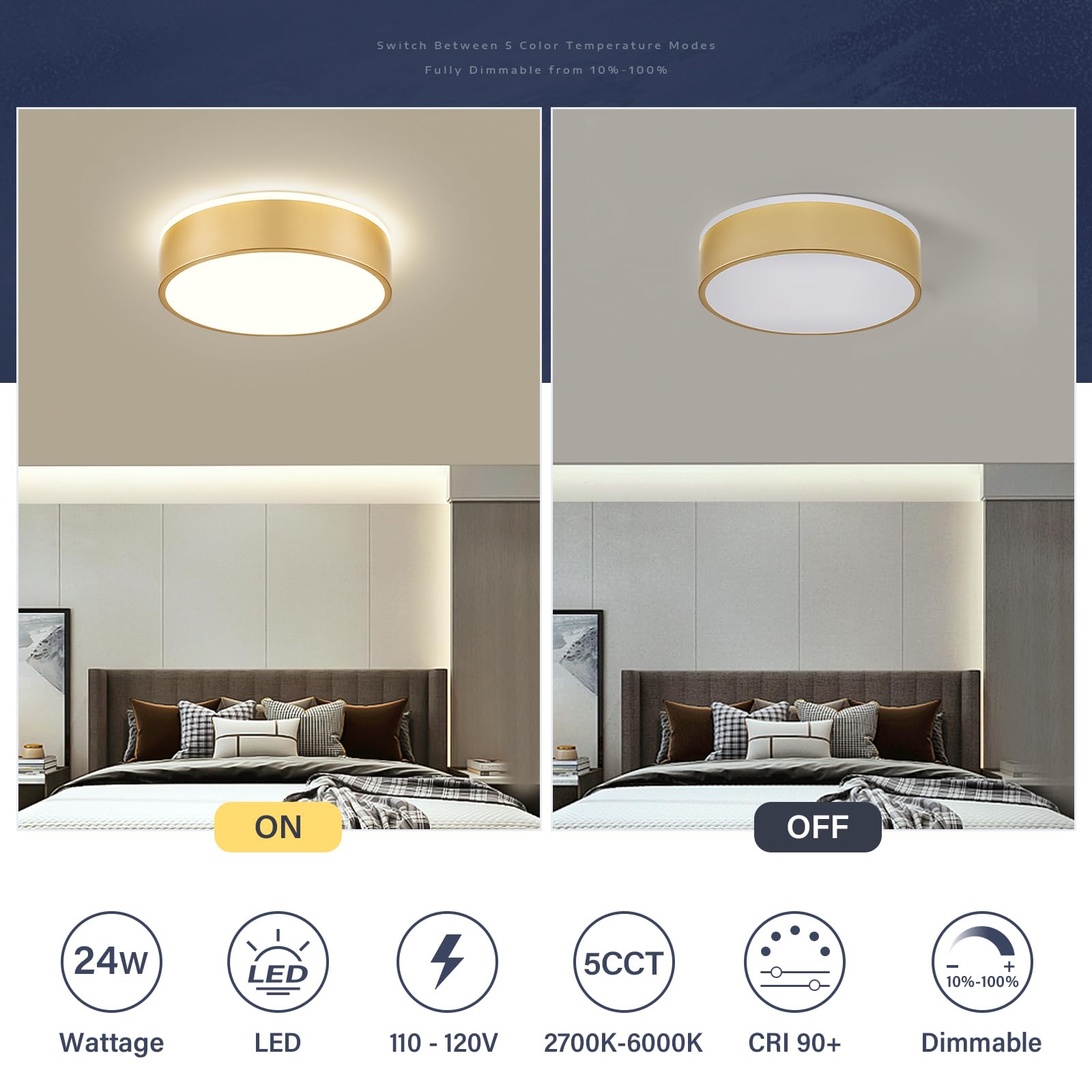 Peblto kitchen setting with bright, color-accurate light for tasks