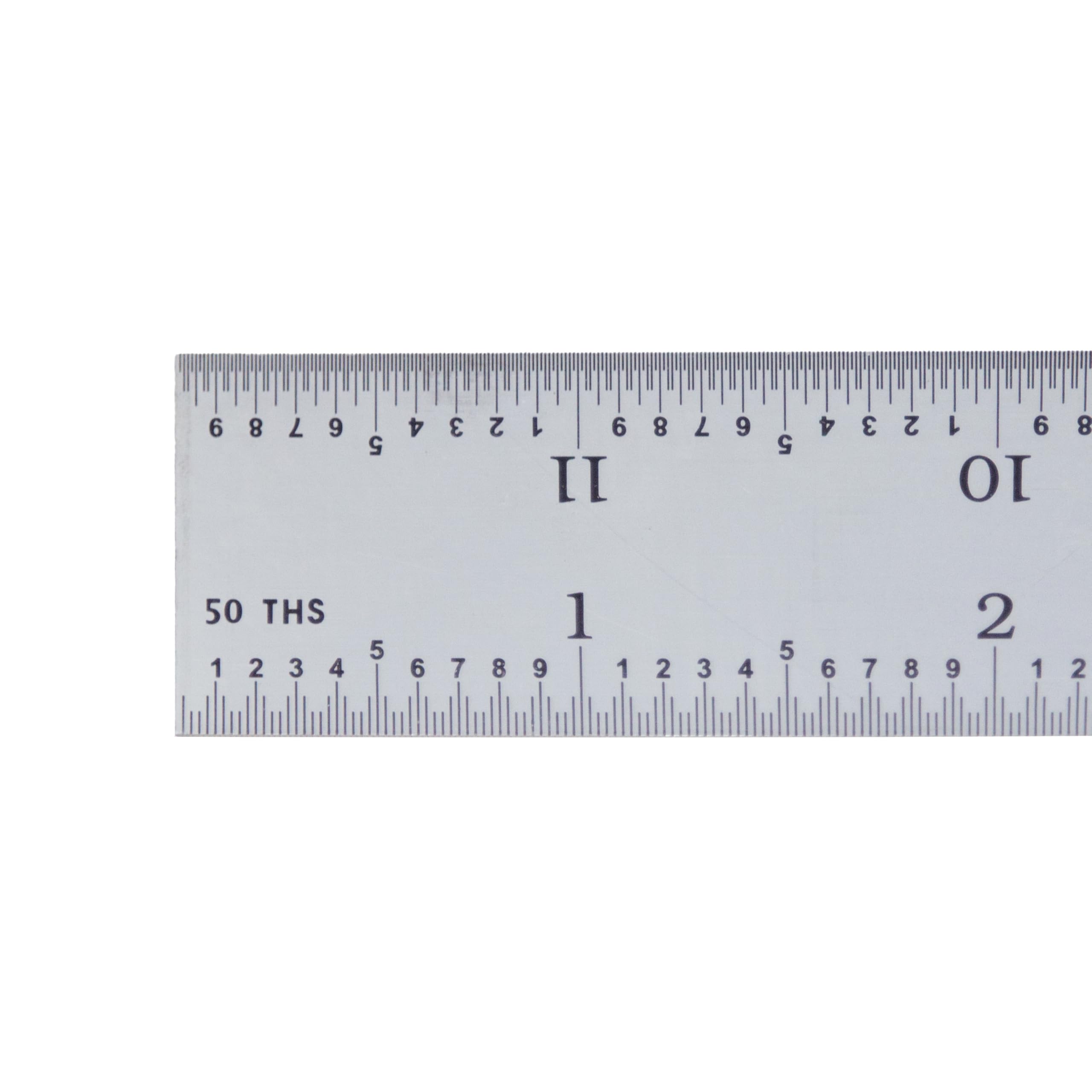 PEC Tools 16R etched graduations for clear fractional and decimal readings