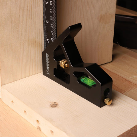 PEC Tools 2Piece square offers reliable 90/45-degree angles for layout accuracy.