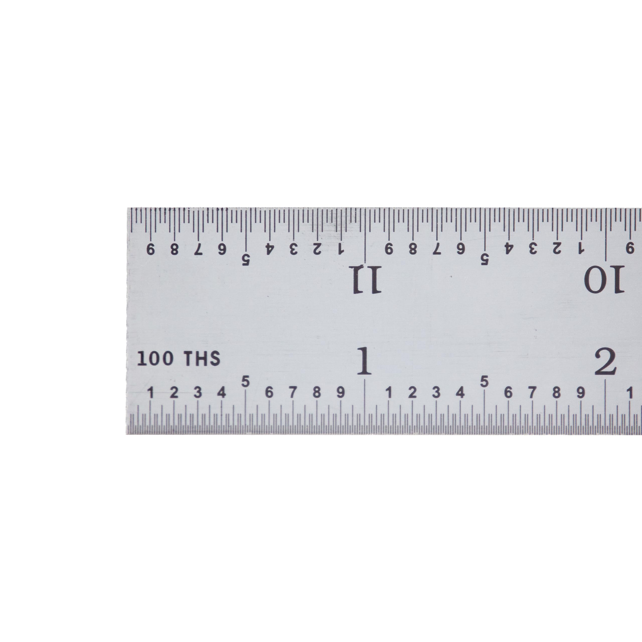 PEC Tools carbon steel ruler emphasizes durability for workshop use