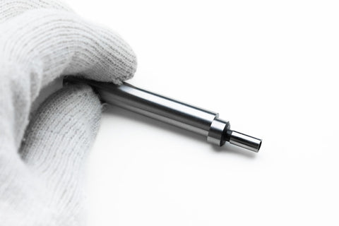 PEC Tools center finder point end accurately locates centers in round stock.