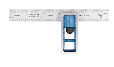 PEC Tools double square shows 4R graduations for precise marking.