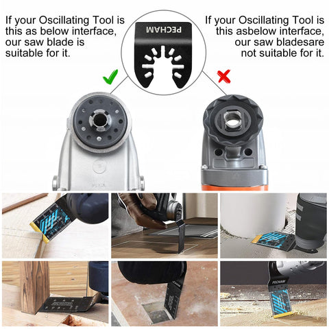 PECHAM black electrophoretic finish resists corrosion for longer blade life