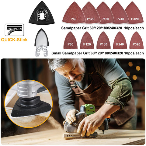 PECHAM universal compatibility list helps fit many oscillating tools.