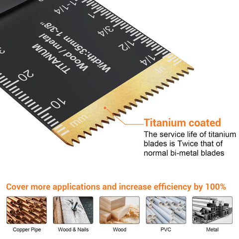 PECHAM universal interface enables compatibility with most oscillating tools