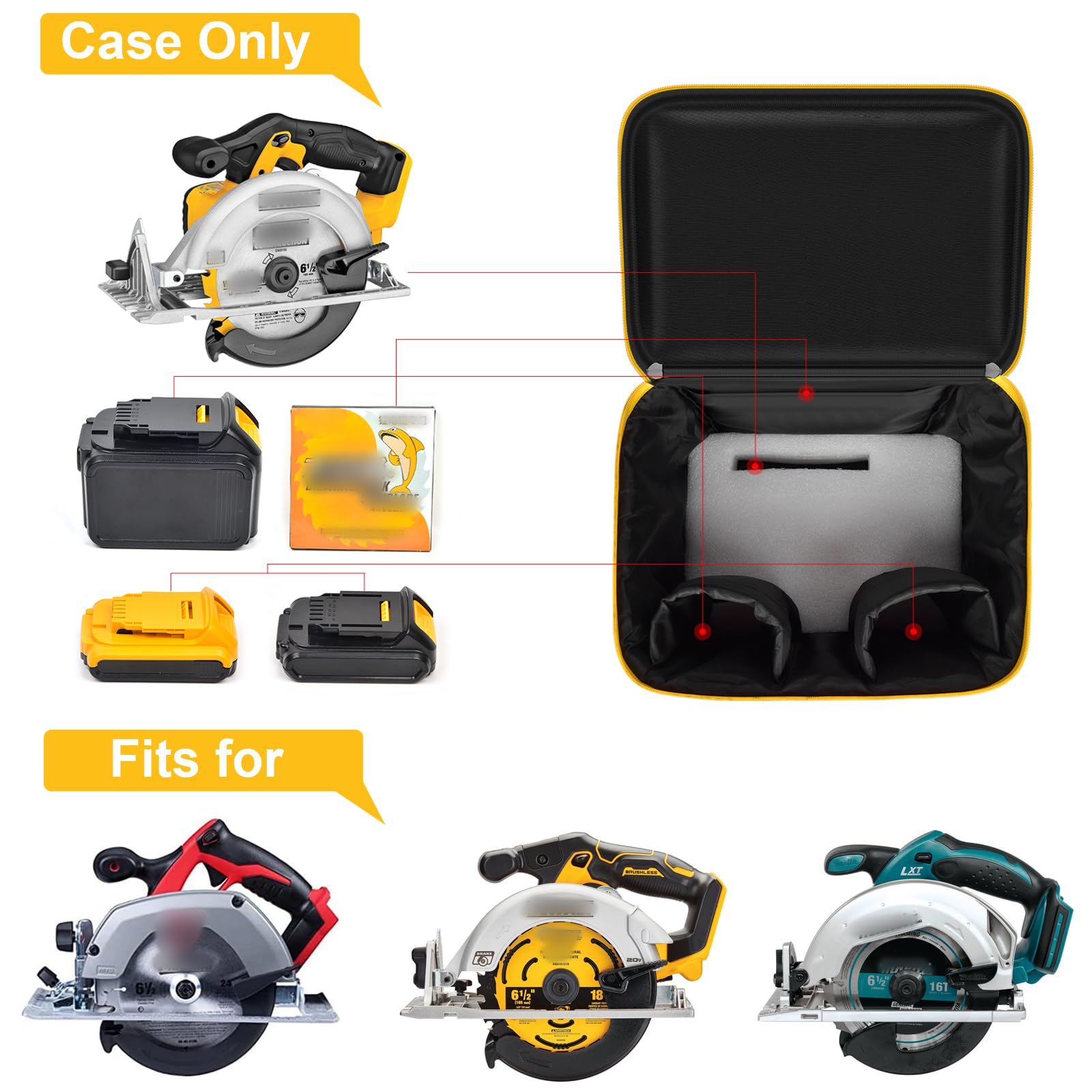 Peciue bag with battery and charger pockets keeps gear organized.