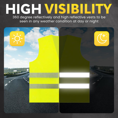 PeerBasics safety vest close-up Velcro shows quick on/off and adjustability.