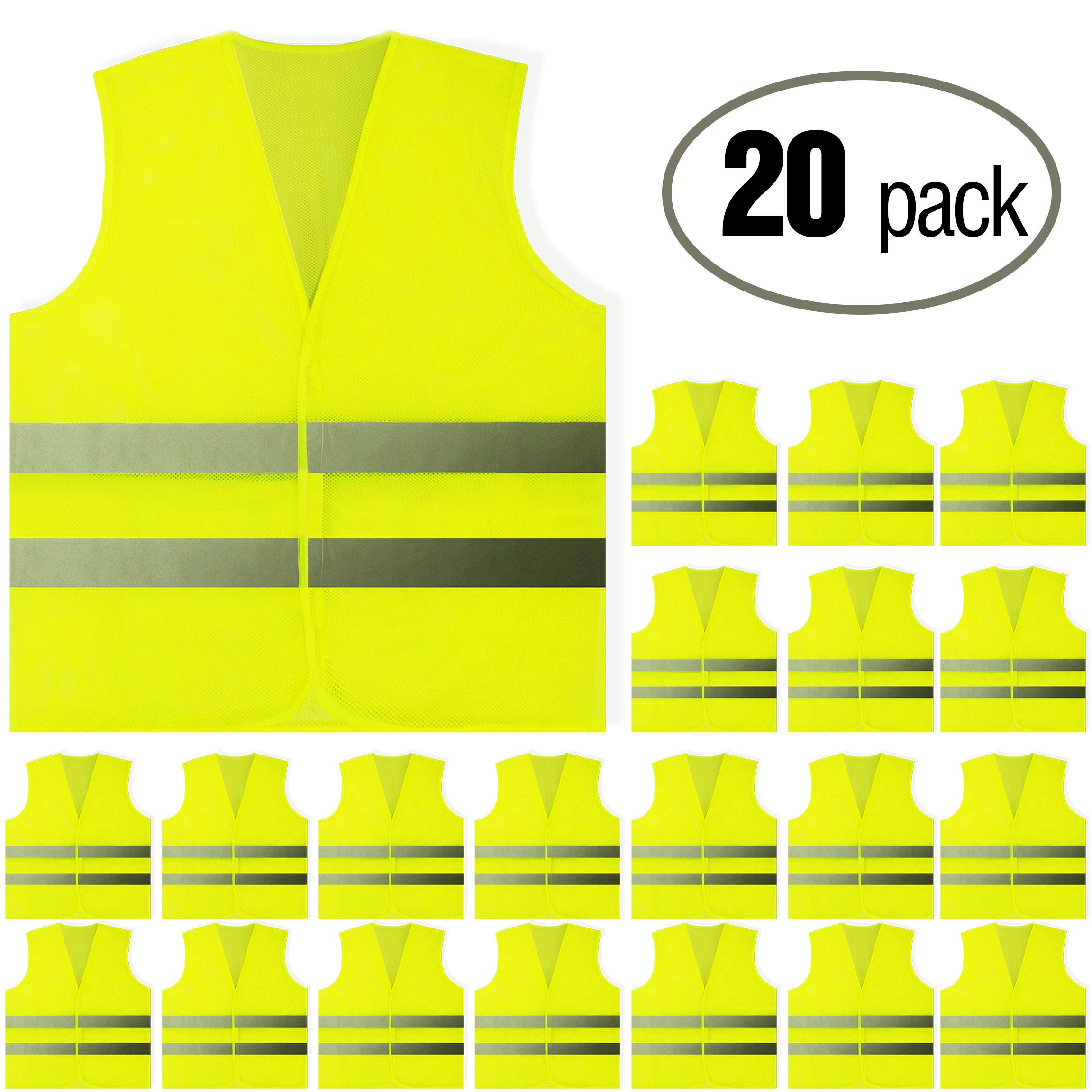 PeerBasics safety vest used in outdoor settings to improve visibility during work.