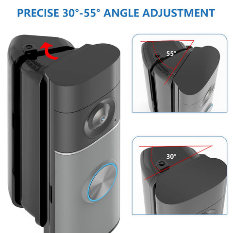 ABS-built R-ing mount resists wind and bumps for stable footage