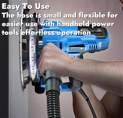 PEISONGFEI flex-port adapter 1-1/2in ID highlights extended reach for heavy dust tasks.