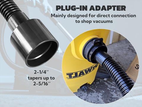 PEISONGFEI flex-port adapter 1in shows versatile attachment for many tools.