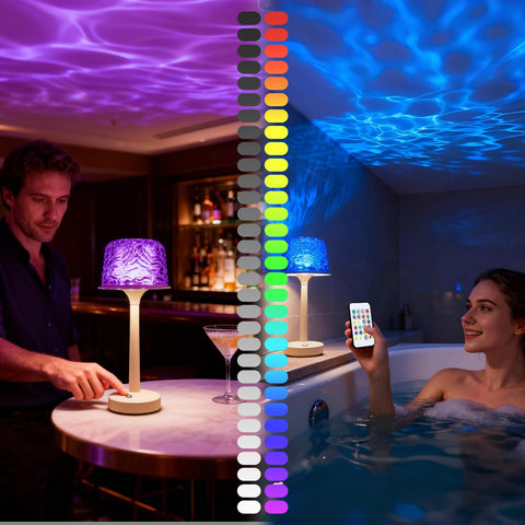 Peledic shower lamp touch control allows quick brightness changes
