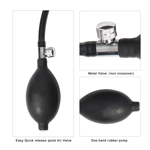 Pelesaurea inflatable air bladder made of TPU for durable, reusable support.