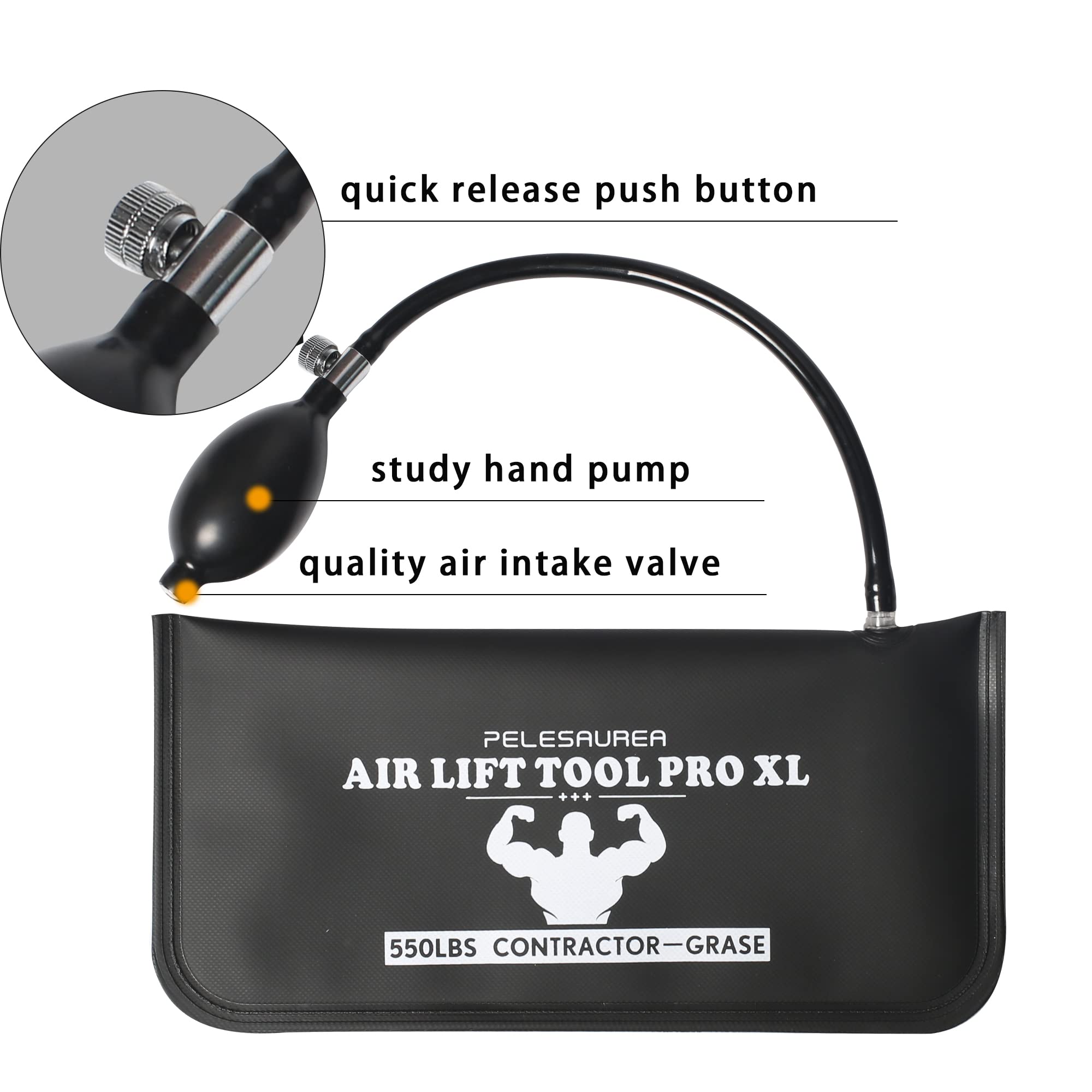 Pelesaurea installation application aids door, window, and furniture projects with quick, adjustable support.