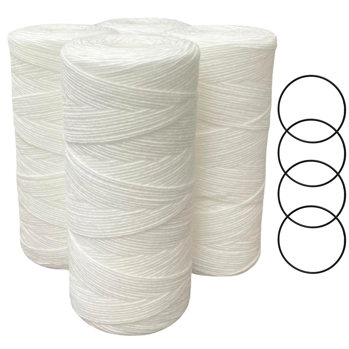 Pelican Water PC40 5-micron sediment filter 4-pack protects appliances from sediment.