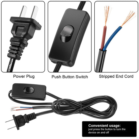 Pelopy lamp cord with PVC insulation for safe, clean routing