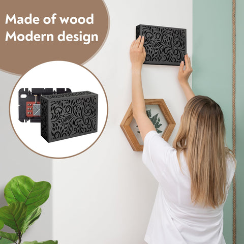 PELSSEL compact housing fits small entryways while maintaining full functionality.