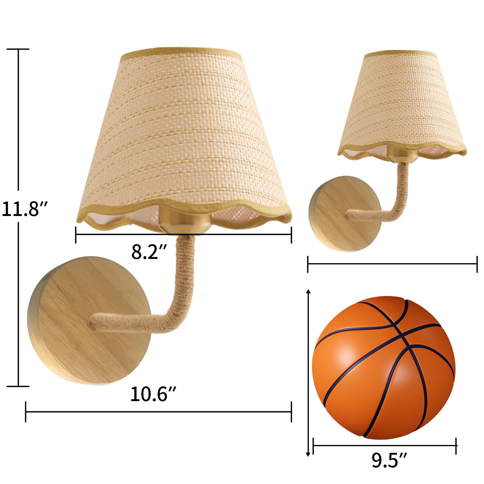 PENACINY sconce brightens hallway with warm inviting glow