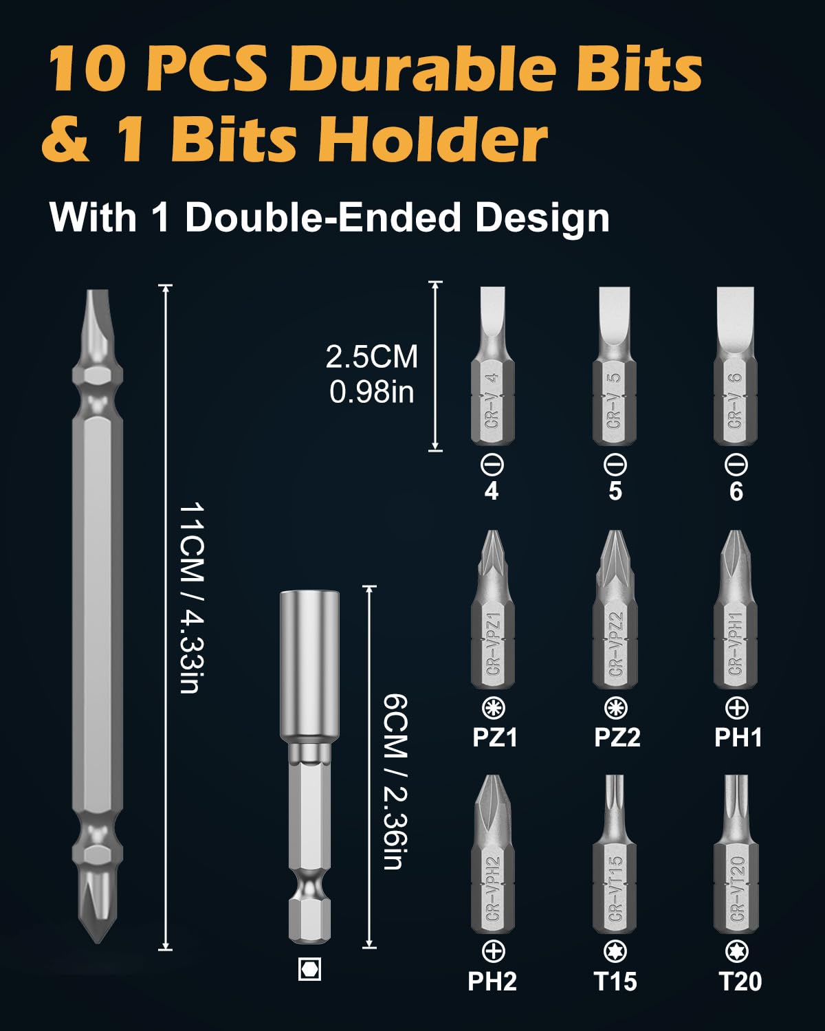 PENTASPI lightweight DIY-screwdriver enables easy portable tasks.