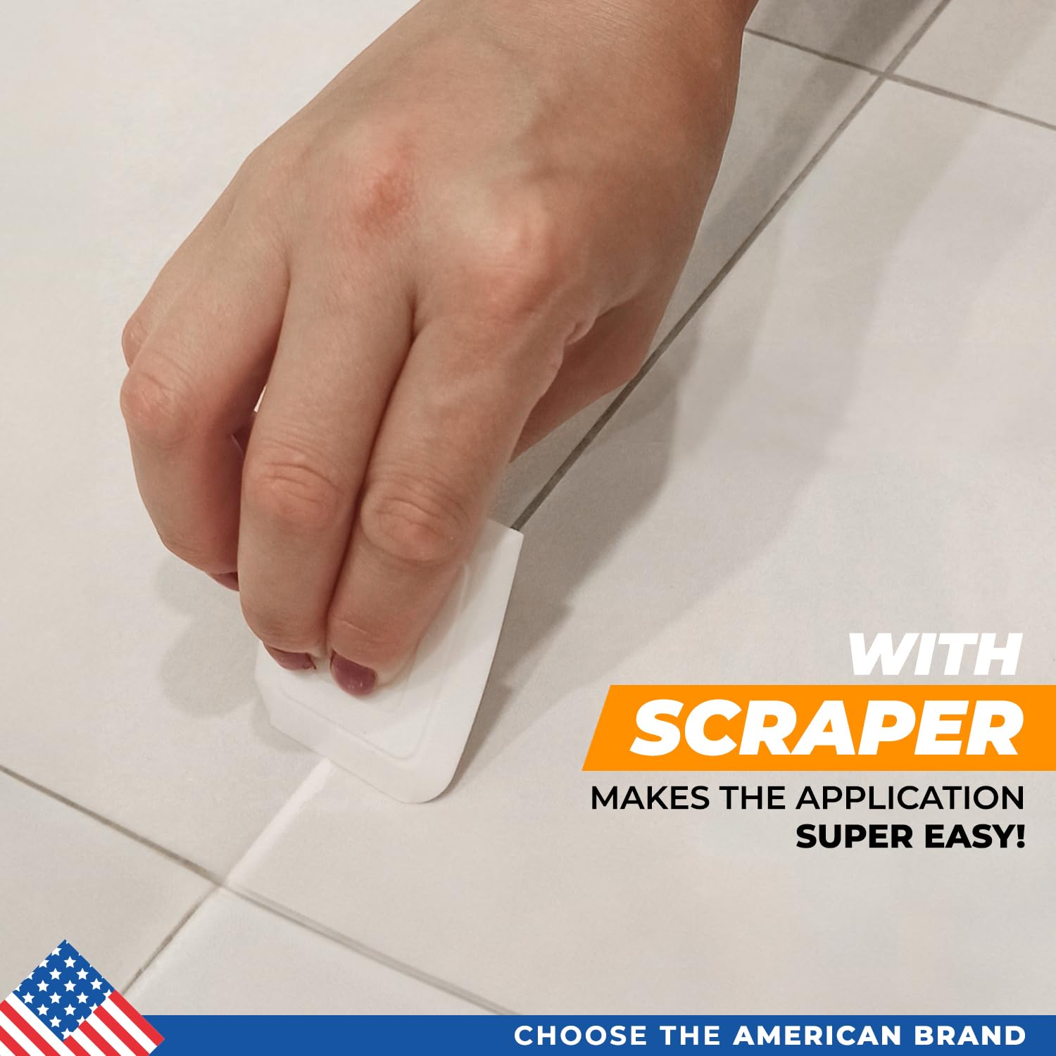 PentaUSA tile grout with clean, protected finish on kitchens and baths.
