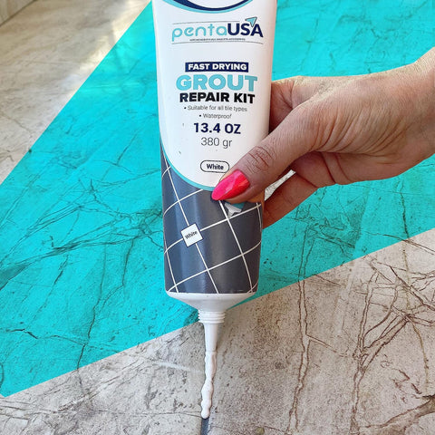 PentaUSA Tile Grout odorless formula is safe for homes with kids and pets.
