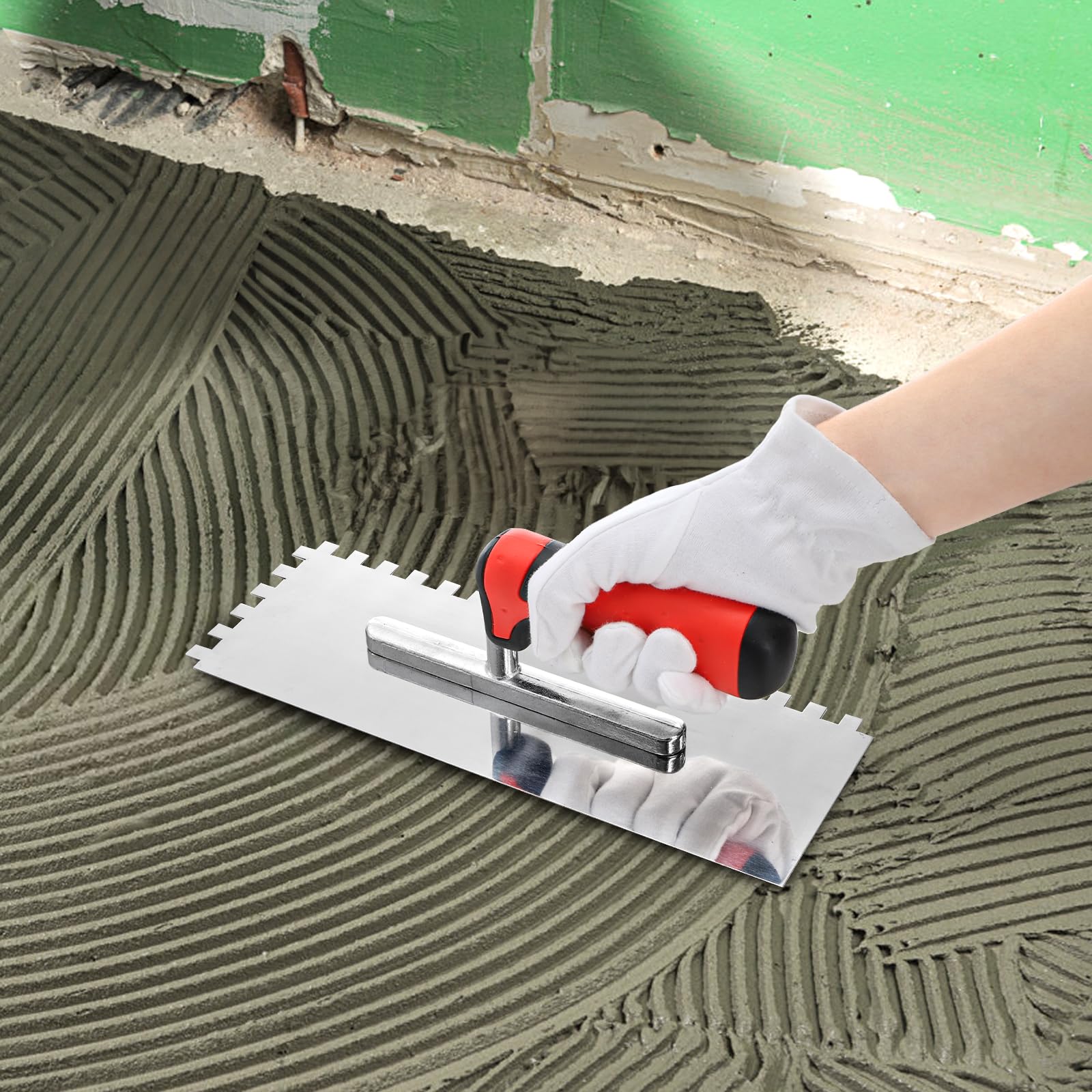Peohud ergonomic handle design features comfortable grip for extended tiling sessions