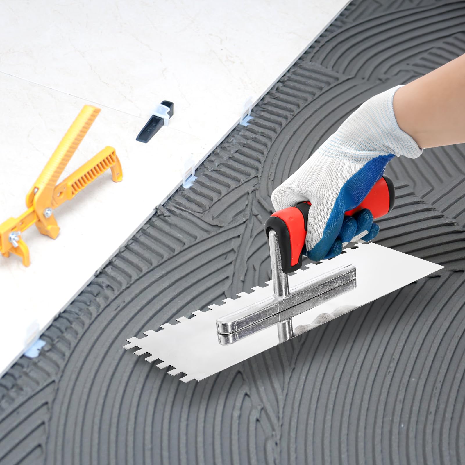Peohud stainless steel trowel close-up highlighting durable rust-resistant construction