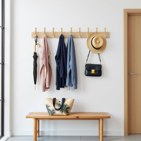 PEOIAOY easy-install hook system with mounting hardware