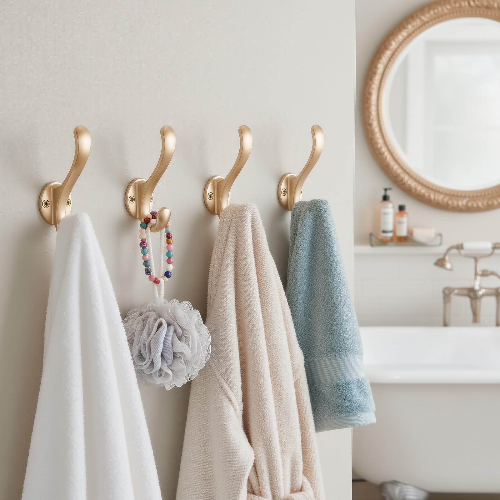 PEOIAOY stylish gold finish adds decor appeal