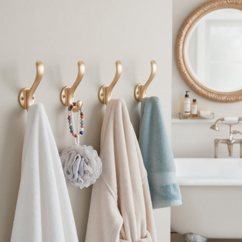 PEOIAOY stylish gold finish adds decor appeal