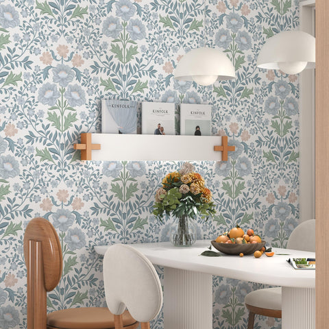 PeonyQueen wallpaper suitable for bedroom and living room spaces